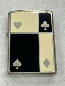 ★Zippo ジッポー ライター ARMOR アーマー トランプ 2003年製★14642-73