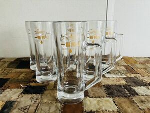 G81*..* beer jug glass middle jug beer most ..6 customer set izakaya pub store 