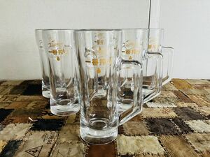 G84*..* beer jug glass middle jug beer most ..6 customer set izakaya pub store 