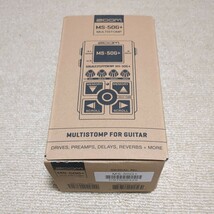 ZOOM MS-50G+ MultiStomp Guitar Pedal マルチエフェクター ズーム ストンプボックス マルチストンプ_画像1