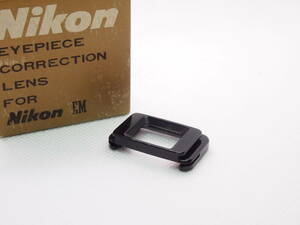 Nikon ニコン EM、FGシリーズ、F-501等用 角形視度補正レンズ　-2.0 未使用品 EYEPIECE CORRECTION LENS アイピース アタッチメント ZK-577