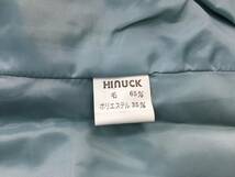 654-B 新品【HINUCK】ベスト 11号 L ライトグリーン×ネイビー■ハイナック■事務服■OL■受付■制服■オフィス■オールシーズン_画像4