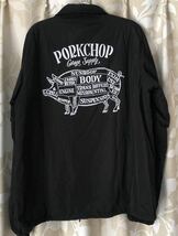 [PORKCHOP GARAGE SUPPLY] ORIGINAL BOA COACH JACKET BLACK / Mサイズ_画像6