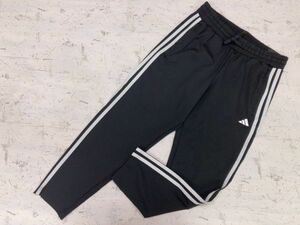 アディダス adidas 定番 サイドライン ストリート スポーツ トレーニング ジャージ トラックパンツ ボトムス メンズ M 黒