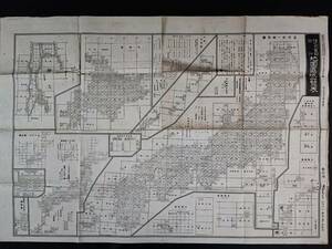 古地図【昭和4年・陸地測量部発行「地図区域一覧表」】日本/樺太/台湾/