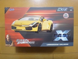 【全世界4,300台限定!!】新品未開封★Jada toys 1/24 Fast & Furious ★ Lamborghini Gallardo★ ジャダトイズ・ワイルドスピード ★ 