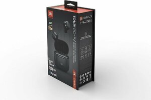 JBL TOUR PRO+ TWS совершенно беспроводной слуховай аппарат шум отмена кольцо /IPX5/Bluetooth/ беспроводной зарядка соответствует / черный /JBLTOURPROPTWSBLK гарантия иметь 