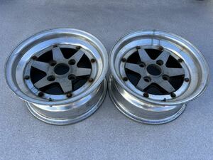 当時物!! SSR スピードスター(SPEEDSTAR) ロンシャン XR-4 (PCD114.3/4穴) 2本set 旧車/ハコスカ/ケンメリ/S30/AE86/Ｌ型