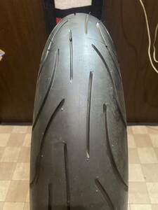 中古MCタイヤ バリ山 2020年製造 MICHELIN 2CT pilot power 120/70ZR17 ミシュラン パイロット パワー 120 70 17 2420 A2784