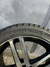 215/45R17スタッドレスタイヤホイールセット4本　PCD100x5穴　17x7j オフセットIN50 ice NAVI 残溝5.5mm〜6.0mm_画像6