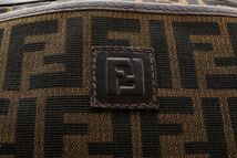 1円 FENDI ヴィンテージ フェンディ ズッカ レザー ショルダーバッグ セカンドバッグ ポーチ 23-7054_画像7