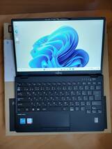 【美品】富士通 LIFEBOOK U9312/KX FMVU4906OP Intel Core i5-1235U/メモリ 8GB/SSD 256GB/Win11/指紋認証/13.3型/office付/22年10月製_画像2