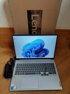 【ほぼ新品】LENOVO IdeaPad Slim 570i Pro 82SK0075JP Intel core i5-12500H/メモリ 16GB/SSD 512GB/16型/win11/office付 22年製