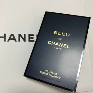 シャネル ブルードゥシャネル パルファム　BLEU シャネル香水 オードパルファム CHANEL サンプル　男性用　新品　未使用　ヴァポリサダー