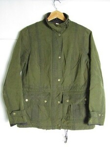 Barbour バブアー　CONVOY JACKET オイルドジャケット　カーキ　サイズ10