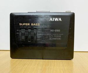 AIWA アイワ HS-G30 ステレオカセットプレーヤー ポータブル ジャンク難あり