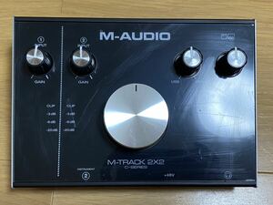 M-AUDIO M-TRACK 2×2 オーディオインターフェイス 機材 ジャンク