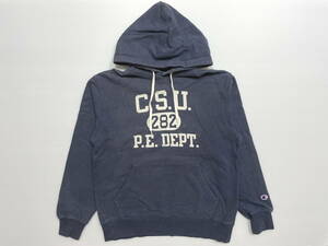 チャンピオン champion カレッジロゴ フーディースウェット 　　パーカー シミコミプリント C.S.V P.E.DEPT. ナンバリング 石瀬5683