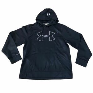 アンダーアーマーストーム パーカー フーディージャージ トレーニング　　UNDERARMOUR STORM スポーツ ビッグロゴ 裏起毛 雅瀬135　