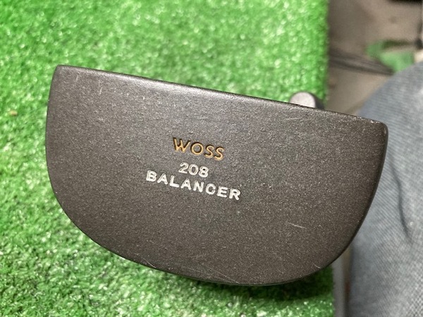 全国送料無料　レア　中古パター　中尺40インチ　WOSS 208 BALANCER 　　Ｙ1747