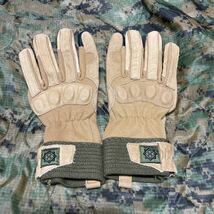 田村装備開発　TTGD WARRIOR GLOVES　グローブ　手袋　レザーグローブ　中古美品　Lサイズ_画像1