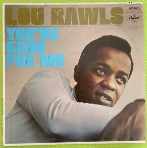 Soul jazz sampling raregroove record ソウル　ジャズ　サンプリング　レアグルーブ　レコード　Lou Rawls You're Good For Me(LP) 1968