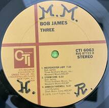 Jazz sampling raregroove record ジャズ　サンプリング　レアグルーブ　レコード　Bob James Three(LP) 1976_画像6