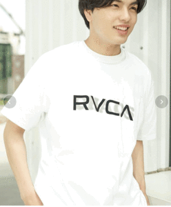 RVCA メンズ CHAOS/ORDER Ｔシャツ