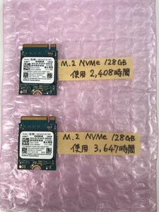 NVMe 128GB SSD x 2コ入【動作確認済み】KIOXIA KBG40ZNS128G 215-5