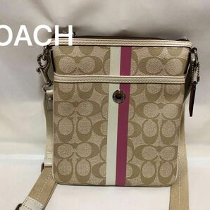 COACH コーチショルダーバッグ シグネチャー 斜め掛けショルダーバッグ