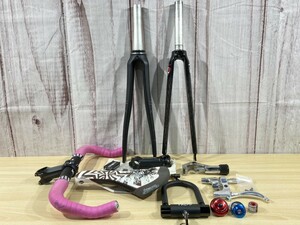 ロードバイク　パーツまとめ　CANE　CREEK、Pro　BikeKit　6-8N-m、LEADER　1805、105TRなど　自転車パーツ　111939I