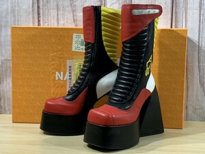 NAKED WOLFE　ネイキッドウルフ　ブーツ　EU38　完売品　レア　箱アリ　保存袋アリ　レディース　ファッション　112618L