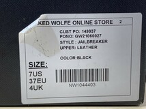 NAKED WOLFE　ネイキッドウルフ　厚底サンダル　JENNA　EU37　箱アリ　保存袋アリ　レディース　ファッション　112617L_画像10