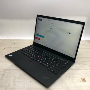Lenovo ThinkPad X1 Carbon 20QE-S3260H Core i7 8665U 1.90GHz/16GB/512GB(NVMe) 〔A0523〕