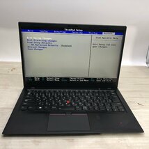 Lenovo ThinkPad X1 Carbon 20KG-S8GB2U Core i7 8650U 1.90GHz/16GB/512GB(NVMe) 〔A0625〕_画像2