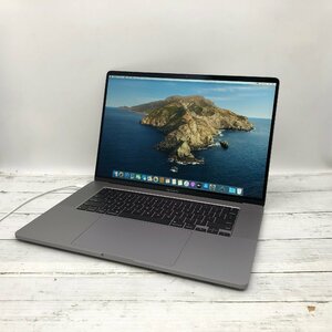 【難あり】 Apple MacBook Pro 16-inch 2019 Core i7 2.60GHz/16GB/512GB(NVMe) 〔A0122〕