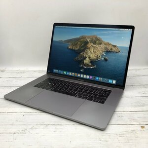 Apple MacBook Pro 15-inch 2018 Core i7 2.20GHz/32GB/256GB(NVMe) 〔1106N07〕