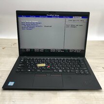 Lenovo ThinkPad X1 Carbon 20KG-S8GB2U Core i7 8650U 1.90GHz/16GB/512GB(NVMe) 〔1113N38〕_画像2
