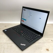 Lenovo ThinkPad T490s 20NY-S3L71Q Core i7 8665U 1.90GHz/16GB/512GB(NVMe) 〔A0610〕_画像1