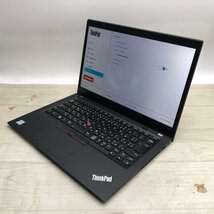 Lenovo ThinkPad T490s 20NY-S3L71Q Core i7 8665U 1.90GHz/16GB/512GB(NVMe) 〔A0524〕_画像1