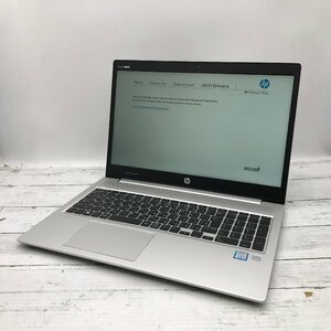 Hewlett-Packard HP ProBook 450 G6 Core i5 8265U 1.60GHz/16GB/256GB(NVMe) 〔1120N05〕