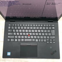 Lenovo ThinkPad X1 Yoga 20LE-S3000L Core i7 8650U 1.90GHz/16GB/256GB(NVMe) 〔1117N43〕_画像3