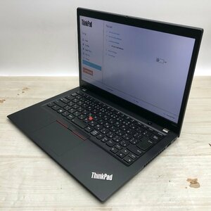 Lenovo ThinkPad T490s 20NY-S3L71Q Core i7 8665U 1.90GHz/16GB/512GB(NVMe) 〔A0429〕