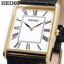 SEIKO セイコー 腕時計 メンズ 海外モデル 薄型 スリム クォーツ シンプル ビジネス カジュアル SWR052_画像1