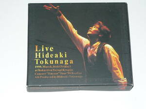 中古CD　徳永英明　「Live Hideaki Tokunaga」　スペシャルボックスパッケージ