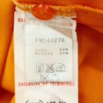 PUMA GOLF プーマ ゴルフ 春夏 リーフ柄★ 半袖 ストレッチ ポロシャツ Sz.S　メンズ　A2T05821_5#A_画像7