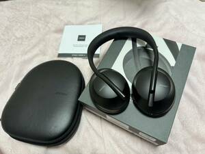 Bose Noise Cancelling Headphones 700 ワイヤレスヘッドホン Bluetoothノイズキャンセリング最大20時間再生有線対応トリプルブラック