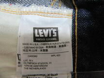 LEVI’S VINTAGE CLOTHING 501XX 47501-0117 W36 L36 MADE IN U.S.A リーバイス ビンテージ クロージング 501 復刻 アメリカ製 送料込_画像8