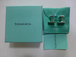 TIFFANY&Co. STERLING SILVERS 925 Cuffs Tiffany sterling серебряный запонки включая доставку 