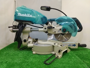 中古品 makita マキタ 190mm スライドマルノコ ライト 付 レーザー不点灯 LS0716FL